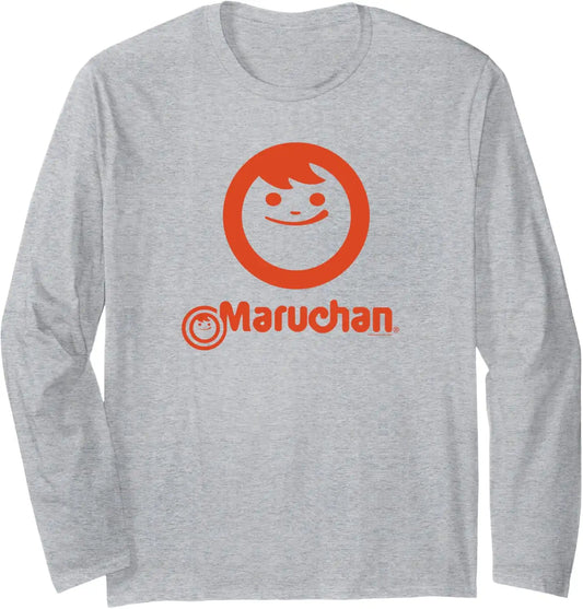 Maruchan Instant Lunch Classic Happy Face Vintage Logo Long Sleeve T-Shirt
