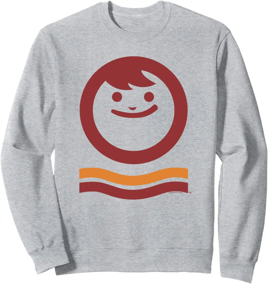 Maruchan Happy Face With Waves Logo Sweatshirt