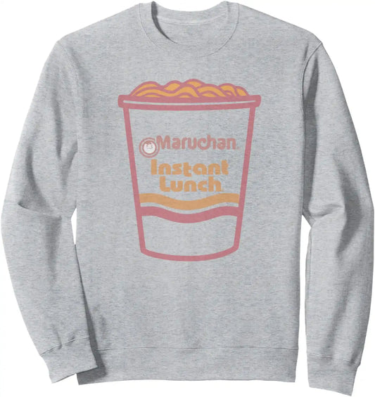 Maruchan Instant Lunch Ramen Cup Distressed Logo Sweatshirt