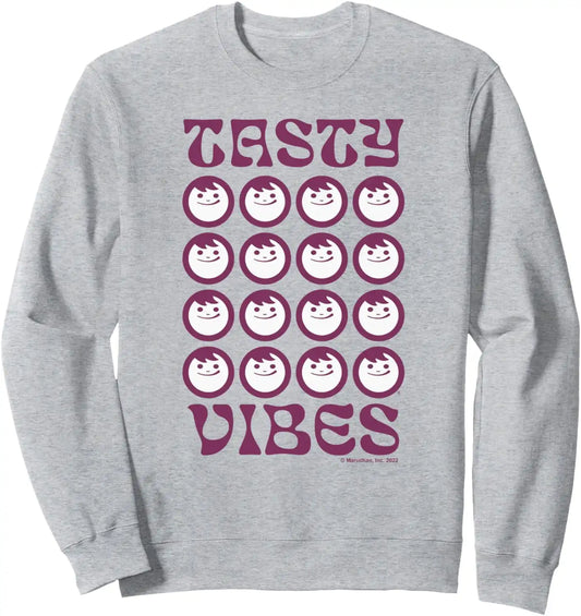 Maruchan Instant Lunch Groovy Tasty Vibes Grid Logo Sweatshirt