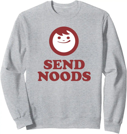 Maruchan Instant Lunch Send Noods Happy Face Logo Sweatshirt