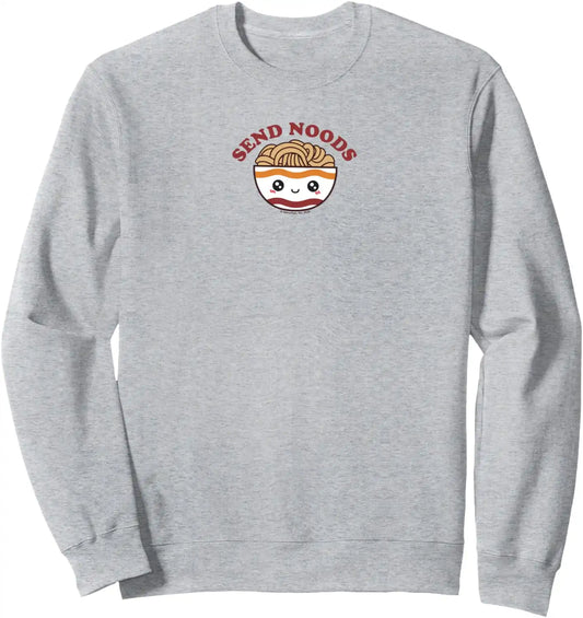 Maruchan Send Noods Ramen Bowl Face Sweatshirt