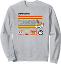 Maruchan Ramen Cute Anime Faces Logo Sweatshirt