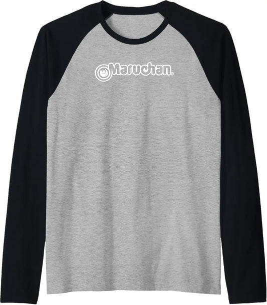 Maruchan Instant Lunch Official Classic Logo Raglan Baseball Tee