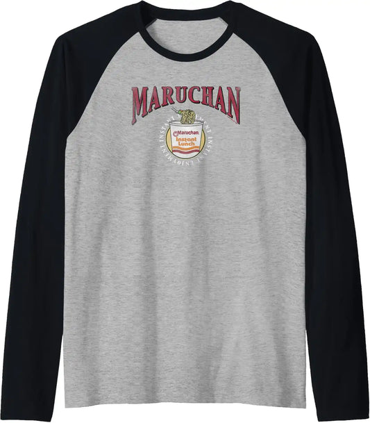 Maruchan Instant Lunch Instant Enjoyment Logo Raglan Baseball Tee