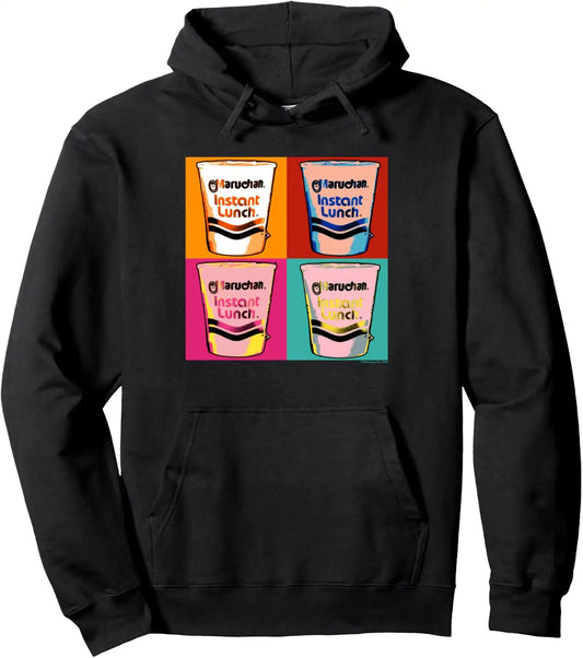 Maruchan Instant Lunch Ramen Cups Pop Art Painting Pullover Hoodie