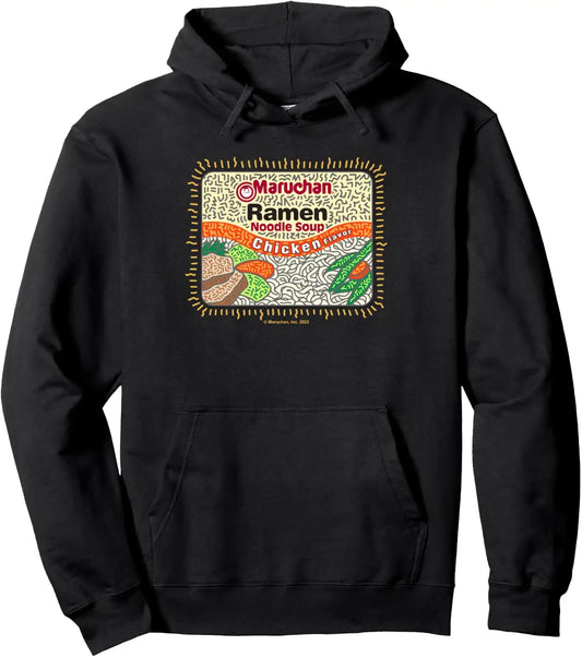 Maruchan Instant Lunch Chicken Flavor Art Pullover Hoodie