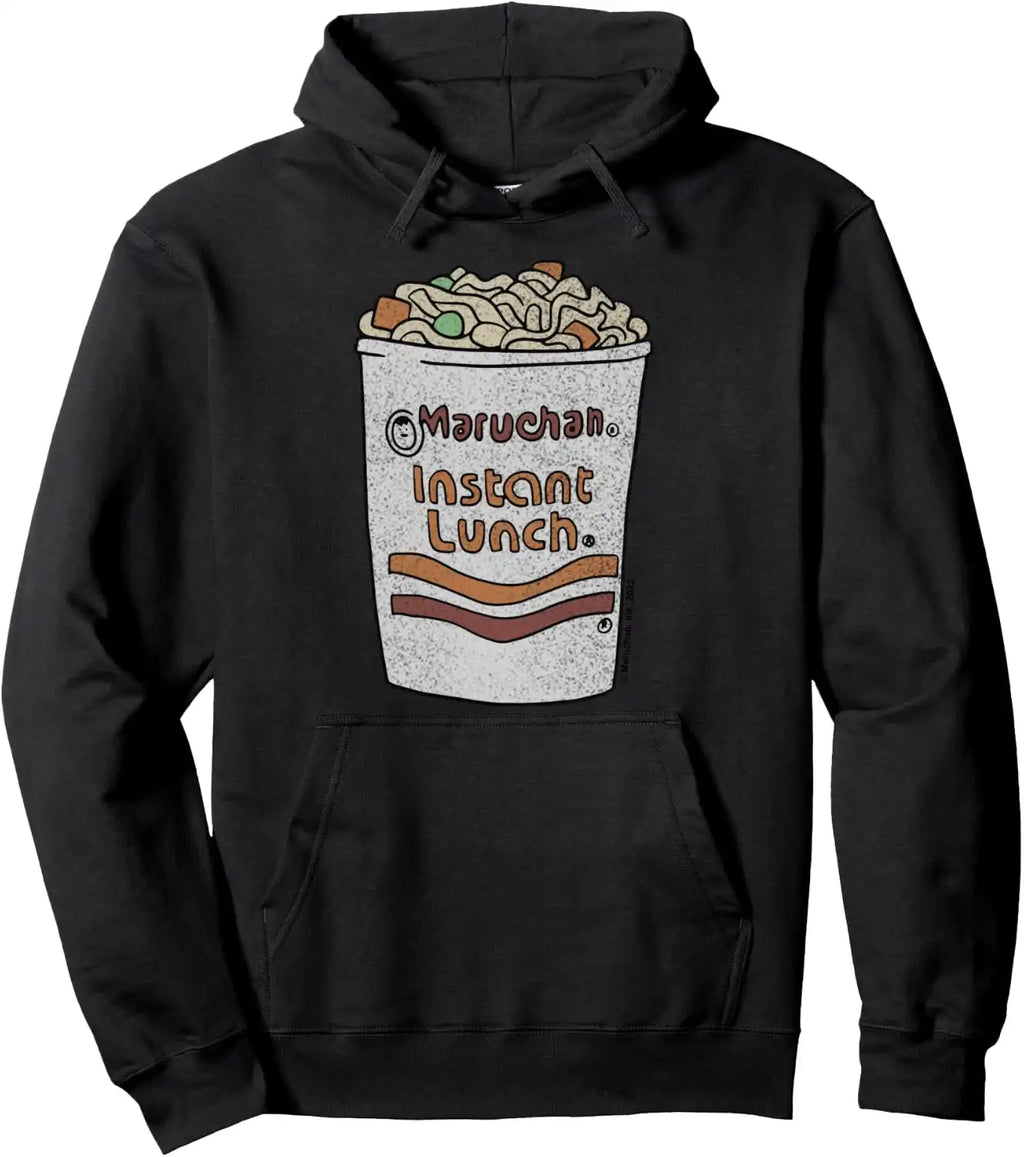 Maruchan Instant Lunch Ramen Cup Drawing Logo Pullover Hoodie