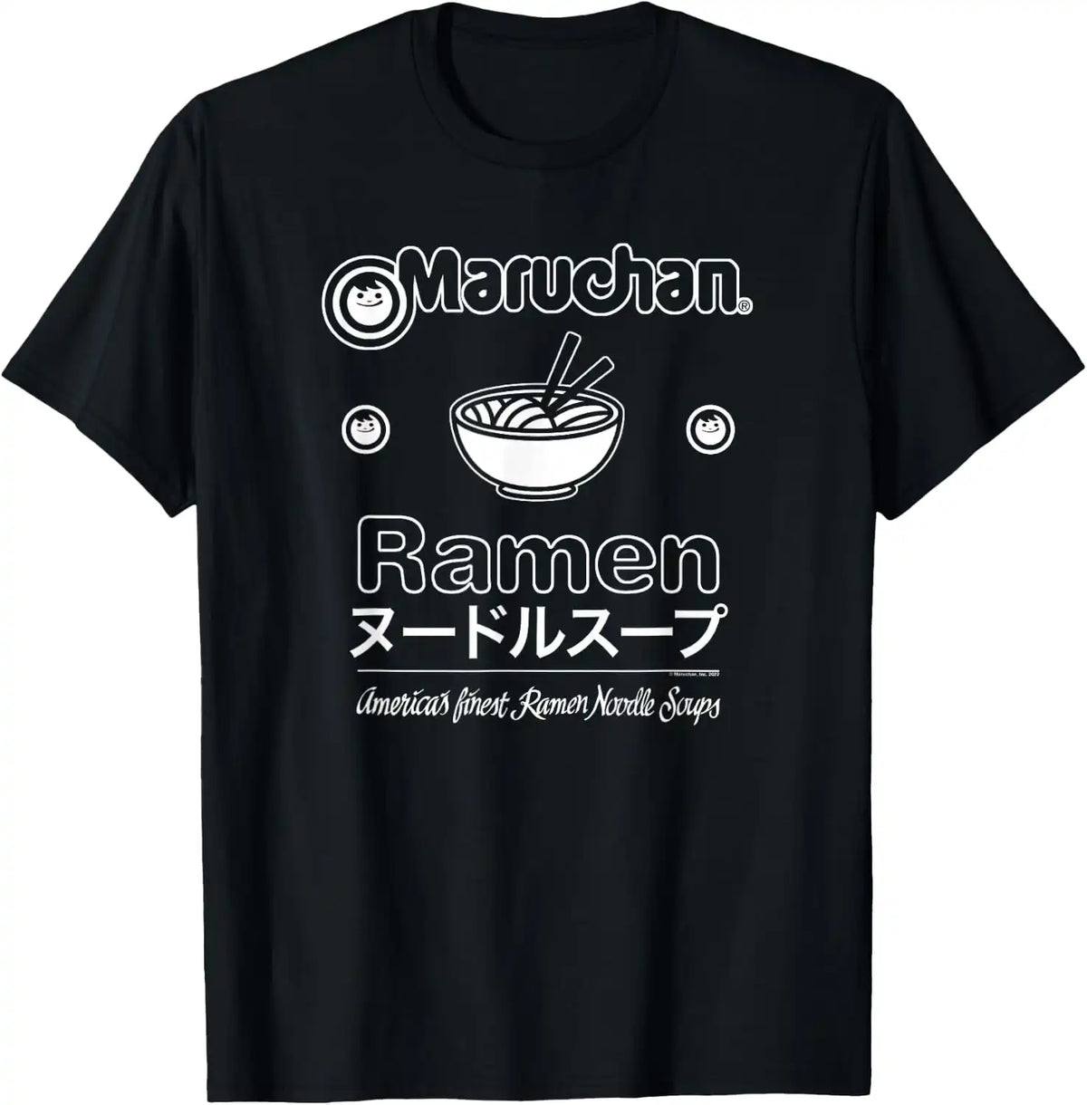 Maruchan Katakana Americans Finest Ramen Noodle Soup T-Shirt
