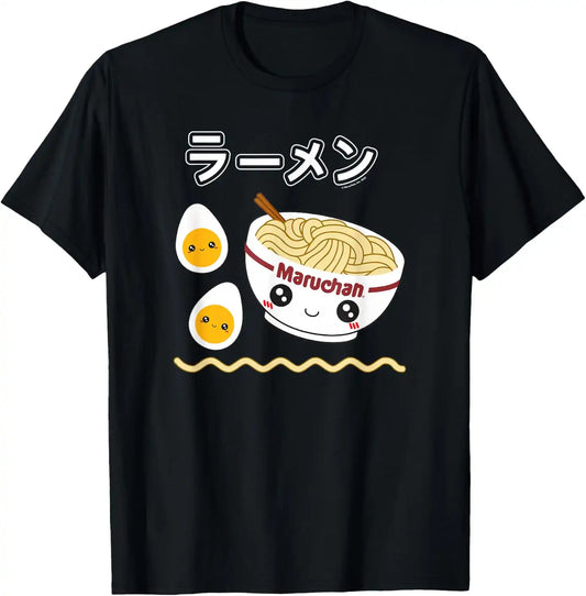 Maruchan Instant Lunch Cute Ramen Japanese Style Logo T-Shirt