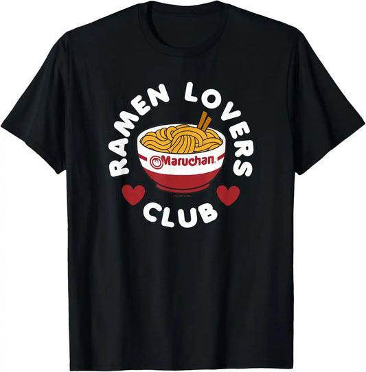 Maruchan Instant Lunch Ramen Lovers Club Cute Logo T-Shirt