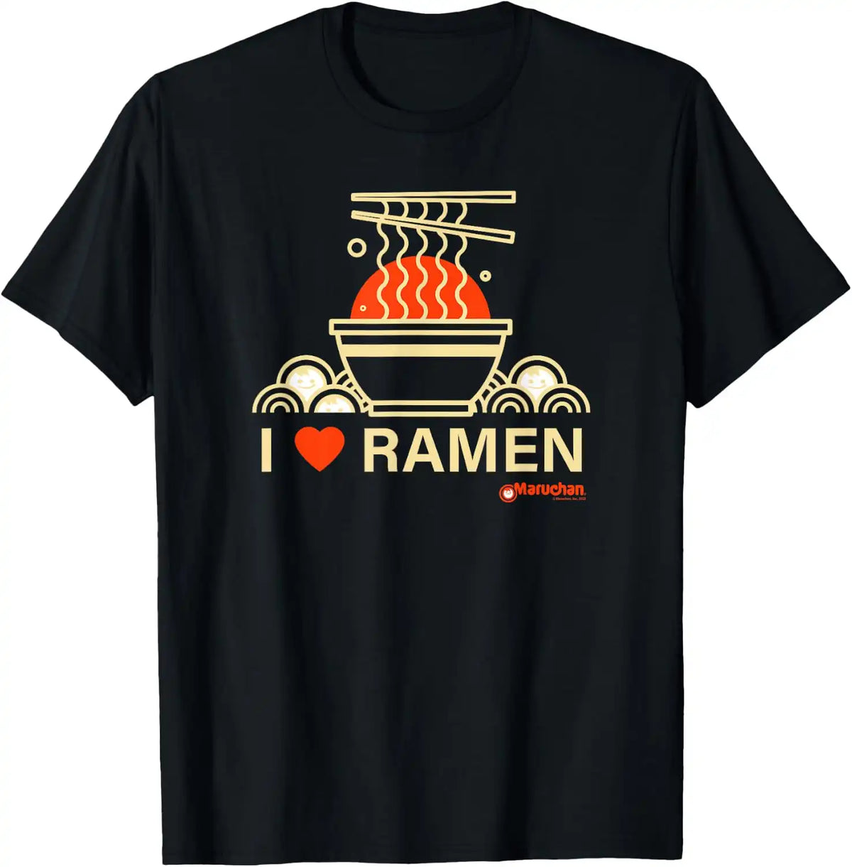 Maruchan I Heart Ramen Noodle Bowl Poster T-Shirt