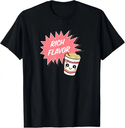 Maruchan Instant Lunch Rich Flavor Cute Noodle Cup Logo T-Shirt