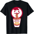 Maruchan Happy Face Eating Ramen Noodles T-Shirt Small