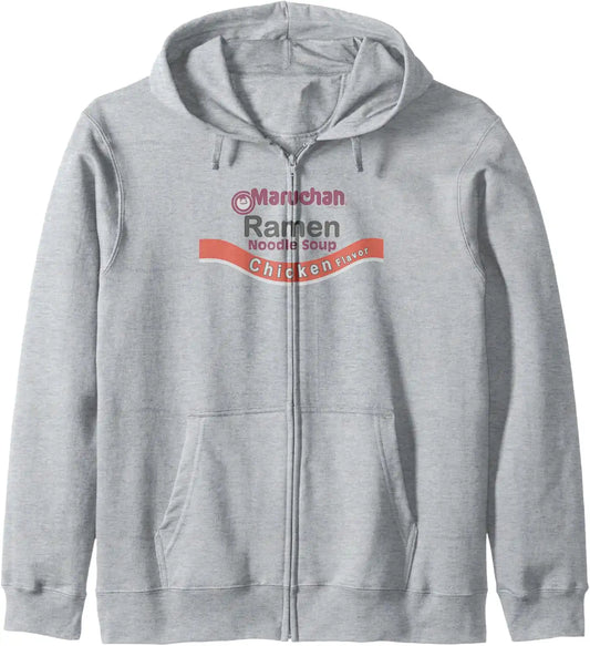 Maruchan Ramen Noodle Soup Chicken Flavor Logo Zip Hoodie