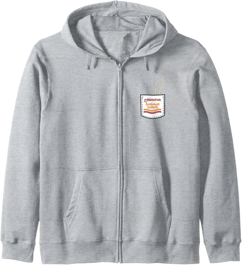 Maruchan Instant Lunch Pocket Chop Sticks Zip Hoodie